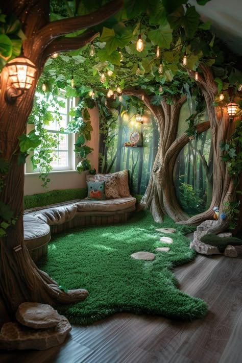 29 Boho Playroom Ideas 29 Boho Playroom, Forest Room, Playroom Design, Dream House Rooms, Playroom Ideas, Dream Room Inspiration, Dream House Interior, Cute Room Decor, Dream Home Ideas