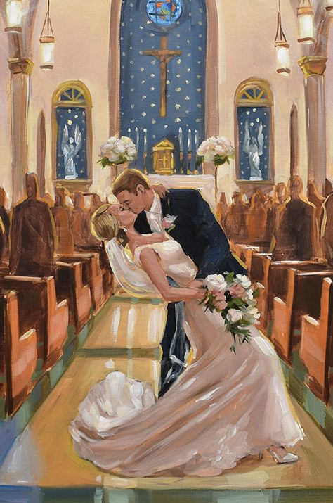 Wedding Art Painting, Live Wedding Painting, Wedding Artwork, Wedding Drawing, Wedding Painting, Couple Painting, Live Painting, Wedding Illustration, Commissioned Artwork