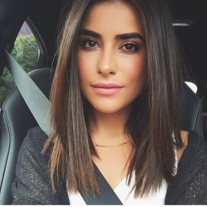 15 Fantastic Easy Medium Haircuts - Shoulder Length Hairstyles for Women Longbob Hair, Medium Straight Haircut, Straight Hairstyles Medium, Straight Hair Cuts, Long Bob Haircuts, Lob Haircut, Short Straight Hair, Shoulder Length Hair Cuts, Haircuts For Medium Hair