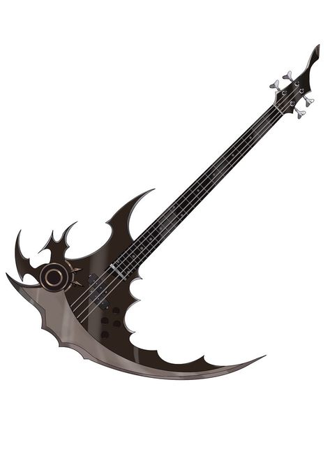 Electric Guitar Design, Guitar Obsession, Pretty Knives, Cool Electric Guitars, Fantasy Props, Cool Swords, Guitar Art, Guitar Design, 영감을 주는 캐릭터