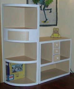 Cardboard Furniture Design, Carton Diy, Pretty Furniture, Cardboard Storage, Cardboard Crafts Diy, Furniture Design Inspiration, Cardboard Box Crafts, Folding Origami, Diy Cardboard Furniture