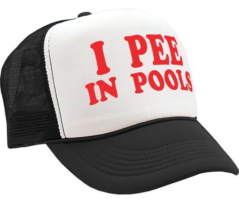 Funny Hats For Adults, Funny Dares, Pool Funny, Fotos Goals, Stylish Caps, Gag Gifts Funny, Funny Hats, Retro Vintage Style, Gag Gifts