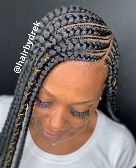 Medium Size Braids, Cornrows Hair, Beyonce Braids, Lemonade Braids Hairstyles, Lemonade Braids, Colored Braids, Feed In Braids Hairstyles, Braids Styles, African Hair Braiding Styles