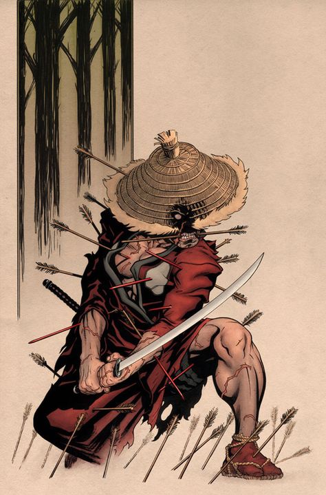 5 RONIN DEADPOOL Ed Mcguinness, Ronin Samurai, Samurai Artwork, Aw Yeah, Japanese Warrior, Samurai Tattoo, Samurai Art, Marvel Deadpool, Comic Book Artists