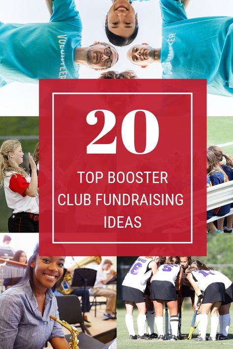 Booster Club Fundraisers Sports, Fundraising Ideas Sports Teams, Cheer Team Fundraiser Ideas, Wrestling Booster Club Ideas, Athletic Fundraising Ideas, Little League Fundraising Ideas, Football Team Fundraiser Ideas, High School Booster Club Ideas, Fundraising Ideas For Football Team