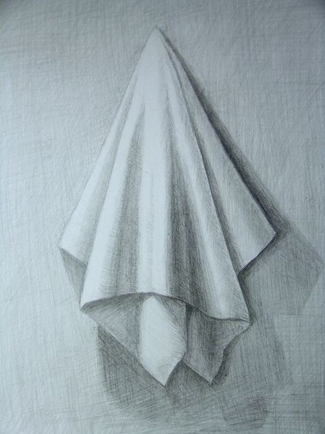 Drapery Study, Drapery Drawing, Still Life Sketch, Basic Sketching, Life Sketch, Shadow Drawing, Texture Illustration, Pencil Sketch Drawing, Fabric Drawing