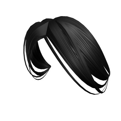 NewSide Bangs in Black - Roblox Black Hair Bangs, Code Black, Create An Avatar, Roblox Pictures, Roblox Codes, Roblox Roblox, Boy Hairstyles, Hairstyles With Bangs, Mix Match