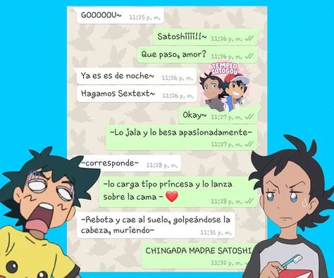 Ash X Gou, Animes Memes, App Anime, Ash Pokemon, Ash Ketchum, Pokemon Memes, Mini Comic, Pokemon Characters, Otaku Anime