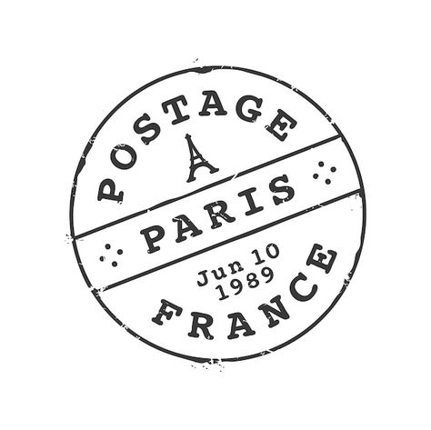 Vector paris postage mark france vintage... | Premium Vector #Freepik #vector #vintage-postcard #postal #old-stamp #vintage-stamp Paris Stamp, About Paris, Travel Stamp, France Vintage, Old Paris, Shirt Graphics, Wood Stamp, Postal Stamps, Stamp Design