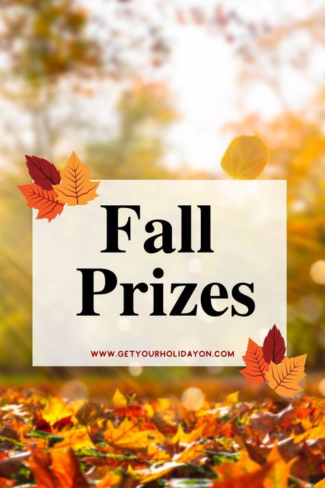 fall carnival prizes Fall Door Prize Ideas, Fall Bunco Prizes, Pumpkin Carving Contest Prizes, Fall Festival Prize Ideas, Halloween Game Prizes For Adults, Fall Festival Prizes, Thanksgiving Game Prizes, Door Prizes Ideas, Door Prize Ideas