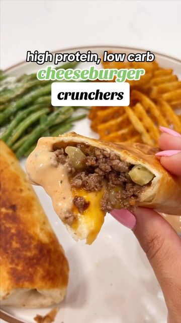 Big Mac Pizza, Big Mac Tacos, Mac Tacos, Healthy Hamburger, High Protein Dinner, High Protein Meal Prep, Healthy High Protein Meals, High Protein Low Carb Recipes, High Protein Low Calorie