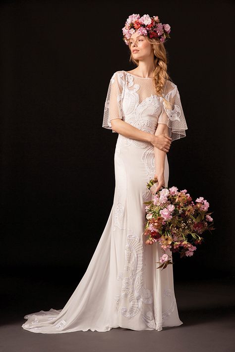 Alice Temperley Bridal, Temperley London Wedding Dress, Temperley London Bridal, Wedding Dresses London, Vintage Chic Wedding, Boho Style Wedding Dress, Boho Chic Wedding Dress, Chic Wedding Dresses, Alice Temperley