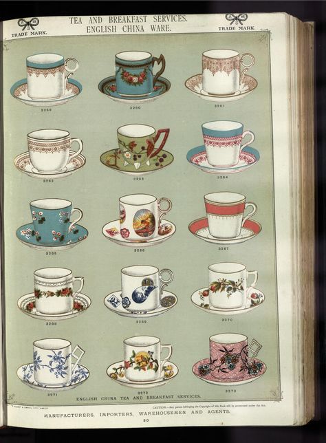 French China, Flint Glass, English China, Book Catalogue, National Art, China Tea, Victoria And Albert, Victoria And Albert Museum, Pattern Books