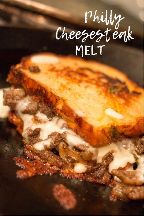 Philly Cheesesteak Melt Easy Dinner Menu, Cheese Steak Sandwich Recipe, Grilling Fish, Cheesesteak Sandwich, Fish Steak, Steak Sandwich Recipes, Cheesesteak Recipe, Melt Recipe, Cheese Steak Sandwich