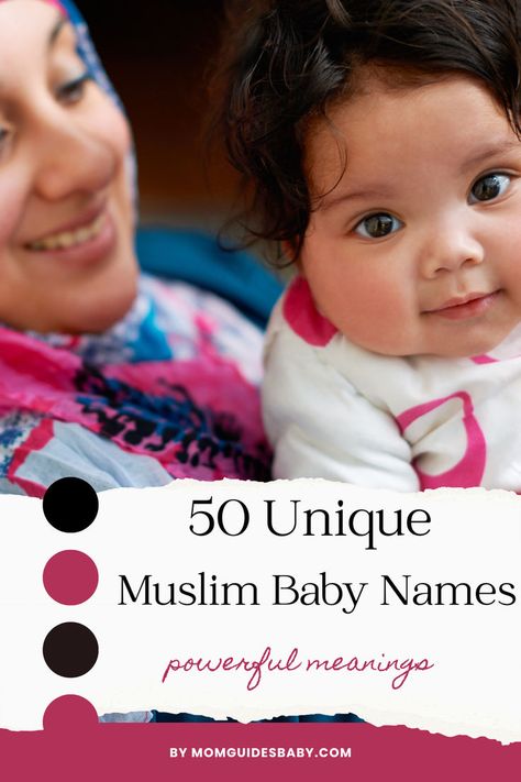 Muslim baby names Unique Muslim Names, Boy Names Spanish, Black Baby Boy Names, Muslim Names, Baby Boy Name List, Boy Name Meanings, List Of Girls Names