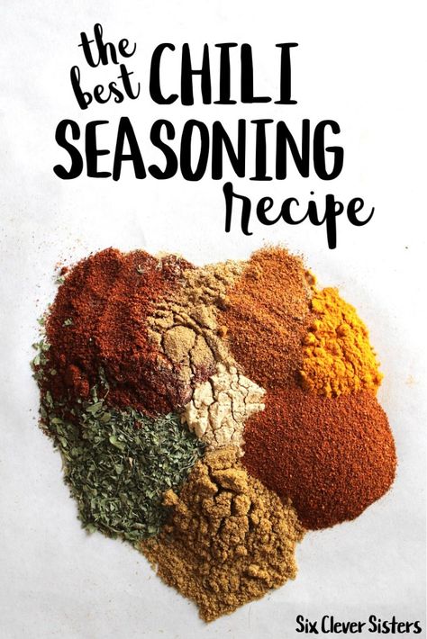 Chili Beans Seasoning Recipe, Chili Seasoning Recipe For 1 Pound, Best Chili Seasoning Recipe, Chips Jalapeño, Chili Seasoning Mix Recipe, Chili Recipe From Scratch, Apple Pie Pizza, Best Homemade Chili, Homemade Chili Seasoning Mix