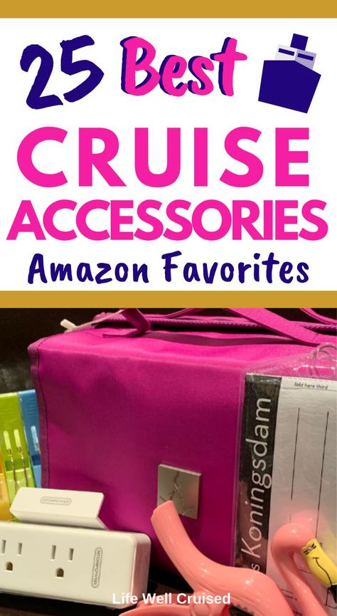 Cruise Packing Hacks, Cabin Organization, Organization Gadgets, Caribbean Cruise Packing, Cruise Accessories, Carnival Cruise Tips, Cruise Tips Royal Caribbean, Cruise Packing Tips, Things To Pack