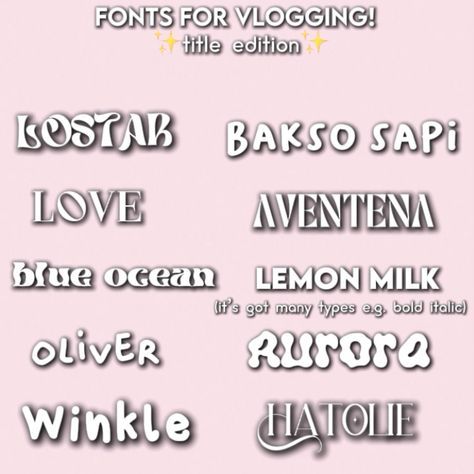 Aesthetic Fonts Dafont for Graphic Design 👆 Click the link, Then Elevate Your Designs fonts dafont alight motion fonts dafont after effects fonts dafont arial fonts dafont alfabeto dafont fonts fonts de dafont dafont fonts handwriting dafont fonts lettering yk2 fonts dafont dafont fonts star fonts dafont cursive combinacion de fonts dafont free commercial fonts dafont fonts dafont bubble fonts dafont bold fonts dafont basic fonts dafont butterfly Youtube Fonts Dafont, Font Combos Dafont, Aesthetic Fonts Dafont, Cute Dafont Fonts, Alight Motion Fonts, Soft Nicknames, Youtube Fonts, Good Fonts, Basic Fonts