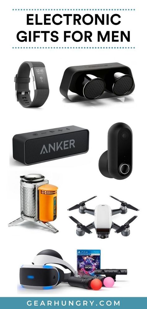 These are the best gift ideas for any man who loves technology! From the latest in wireless speakers, to drones, smart TV's, gaming devices and more, there's something for every tech lover on this list.  Read our reviews here! #besttechgifts #formen #giftideas #techreviews Tech Gadgets For Men, Best Electronic Gifts, Gadget Gifts For Men, Electronics Gadgets Technology, Electronic Gadgets For Men, Gadgets Électroniques, Gadget Tecnologici, Tech Gifts For Men, Electronic Gifts For Men