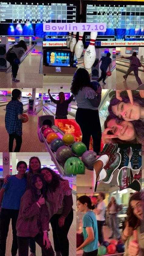 Went bowling as my brothers birthday activity Bowling Date, Birthday Activities, Bowling, Mood Board, Birthday