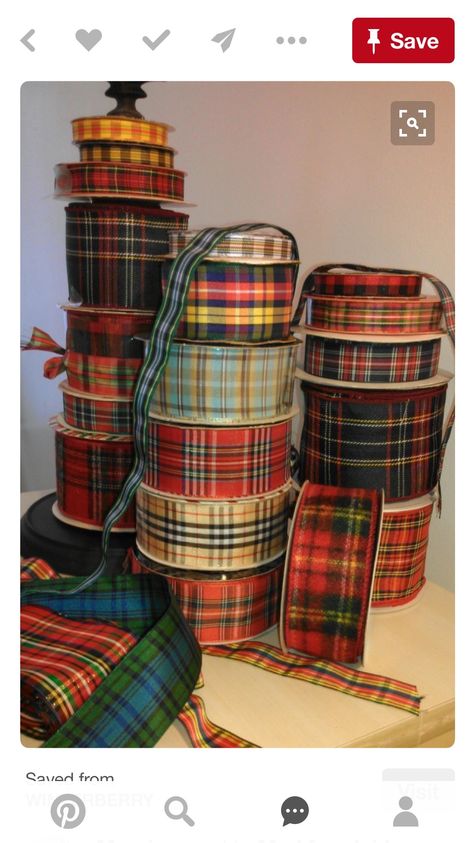 Tartan Ribbon, Tartan Christmas, Scottish Plaid, Plaid Ribbon, Scottish Tartans, Vintage Plaid, Plaid Christmas, Kilt, Tartan Plaid