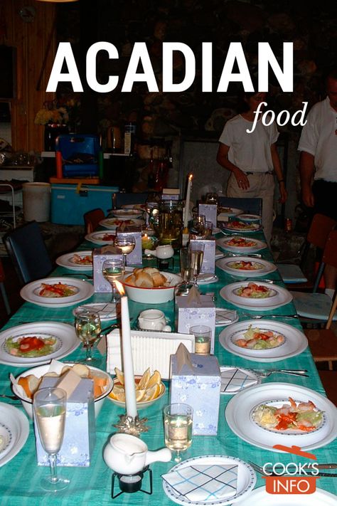 Acadian Food, Acadian Recipes, Boiled Dinner, Pork N Beans, Salt Pork, Atlantic Canada, Pork Buns, Canadian Food, Food Table