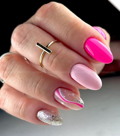 Nail 2023 Spring, Summer Nail 2023, Gel Overlay Nails, Picasso Nails, Spring Nails Coffin, 2023 Spring Nails, Nail 2023, Pop Art Nails, Gel Toe Nails