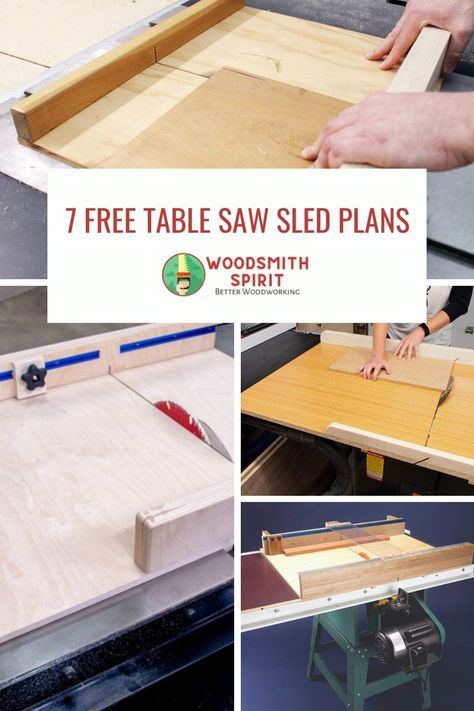 One of the most useful jigs you can make for your shop is a table saw sled. You can make yours using one of the many plans that you find online. Tablesaw Sled Diy, Miter Sled For Table Saw, Diy Table Saw Jigs, Table Saw Sled Diy, Diy Table Saw Sled, Table Saw Sled Plans, Tablesaw Sled, Table Saw Crosscut Sled, Crosscut Sled