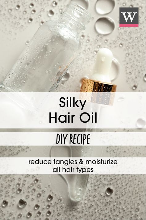 Diy Silky Hair, Hair Oil Making At Home, How To Make Scalp Oil, Diy Sea Salt Hair Spray Recipes, Diy Pre Wash Scalp Oil, Different Hair Oils And Their Benefits, Silk Therapy, Diy Hair Oil, Bottles Design