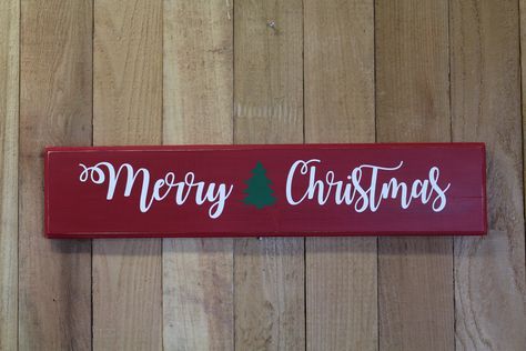 Wood Christmas Signs, Christmas Horizontal, Painted Christmas Ornaments, Christmas Signs Wood, Wood Christmas, Sign Svg, Christmas Signs, Wood Sign, Christmas Ideas