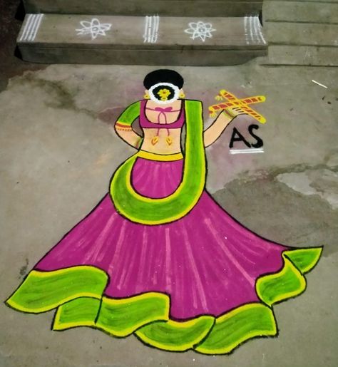 #rangoli #art #kolam #colourfulart #love #beast #vijay #2022 #girl #beautiful #bridal Girl Rangoli, Rangoli Girl Design, Girl Rangoli Designs, Study Snaps Ideas, Diya Rangoli, New Year Rangoli, Rangoli Designs Photos, Rangoli Designs Simple Diwali, Patch Work Blouse Designs