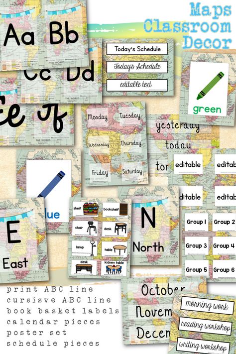 How Do We Get Home Classroom Chart, Classroom Travel Theme Decor, Travel The Map Classroom Theme, Classroom Door Travel Theme, Map Themed Classroom, Learning Takes You Places Theme, Learning Is A Journey Classroom Theme, Travel Classroom Theme Ideas, Adventure Classroom Decor