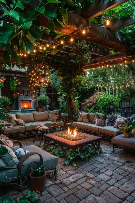 Enjoy a serene and beautiful garden space with these backyard design ideas without a pool. 🌸✨ Aesthetic Garden Backyard, Backyard Structures Ideas, Back Alley Garden, How To Make A Large Backyard Cozy, Little Backyard Ideas, Garden House Aesthetic, House Design With Garden, Garden Backyard Ideas, Gazebo Ideas Backyard