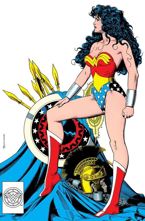 Wonder Woman Comics, Wonder Woman Statue, Brian Bolland, Comic Book Superheroes, Wonder Woman Costume, Star Comics, Bd Comics, Superhero Comics, Detective Comics