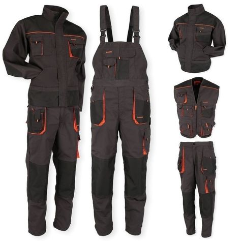 Mechanic Fashion, Mechanic Clothes, Mens Sweat Suits, Vest Outfits Men, Coveralls Mens, Dapper Outfit, Mens Casual Suits, Black Outfit Men, Tactical Wear