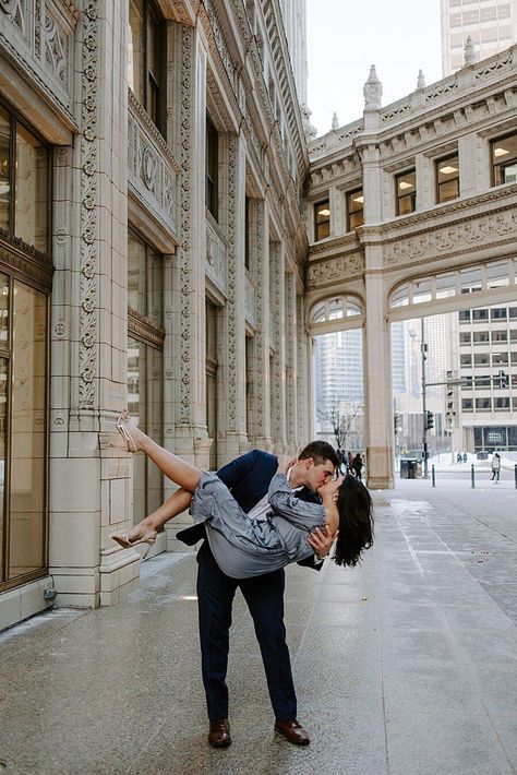 Chicago Indoor Engagement Photos, Wrigley Building Engagement Photos, Wrigley Building Chicago Engagement, Wrigley Building Chicago, Wrigley Building Engagement, Downtown Chicago Engagement Photos, Building Engagement Photos, Snowy Chicago, Chicago Photoshoot