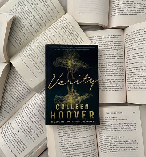 Verity By Colleen Hoover Aesthetic, Mystery Thriller Book Aesthetic, Verity Aesthetic Colleen Hoover, Verity Aesthetic Book, Thriller Books Aesthetic, Verity Book Aesthetic, Thriller Booktok, Book Verity, Colleen Hoover Verity