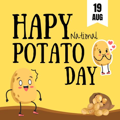 National Potato Day, observed annually on 🗓️ August 19th, is a day dedicated to celebrating the humble yet versatile potato. This beloved staple food has earned its place in cuisines all over the world. From crispy French fries to creamy mashed potatoes, the potato's culinary possibilities are vast and diverse. On this day, people come together to recognize the importance of this tuber in shaping cultures, diets, and dishes globally. Whether it's a hearty comfort meal or a gourmet creati... National Potato Day, Happy Potato, Crispy French Fries, Potato Snacks, Unknown Facts, Crispy Fry, Loaded Baked Potatoes, Potato Pancakes, Potato Wedges