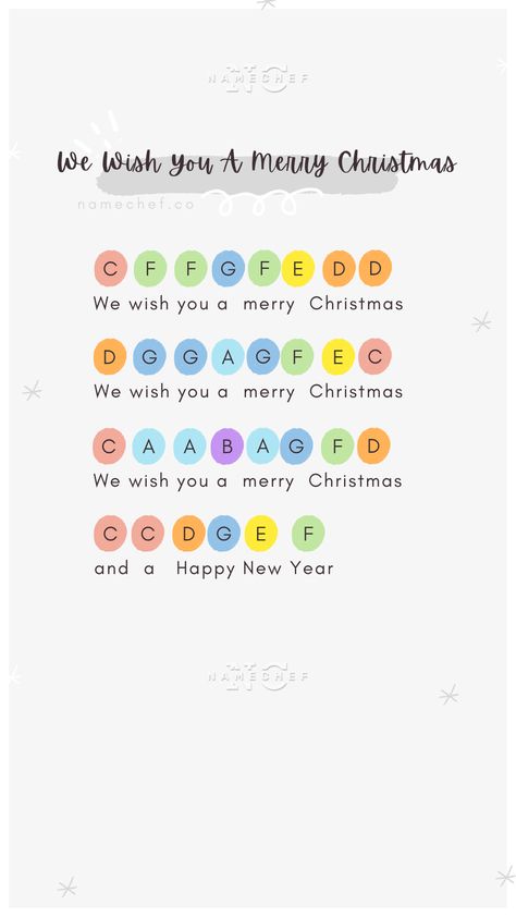 Easy-to-follow "We Wish You A Merry Christmas" piano and xylophone notes. Xylophone Notes Songs, Christmas Piano Songs For Beginners, Easy Song On Piano, Easy Christmas Piano Music For Kids, Baby Einstein Piano Sheet Music, We Wish You A Merry Christmas Piano, We Wish You A Merry Christmas, Merry Christmas Notes, Easy Recorder Songs