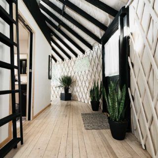 Yurt Interior Design, Modern Yurt, Yurt Design, Building A Yurt, Yurt Interior, Luxury Yurt, Alternative Homes, Yurt Home, Yurt Living