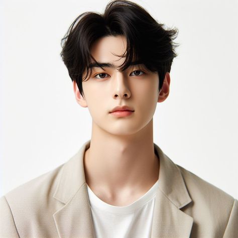 Oval Face Short Haircut Men, Boy Haircuts Long Hair, Korean Handsome Men, Korea Actor Boys, Longish Hair Men, Kpop Male Makeup, Korean Hair Men, Japanese Hairstyle Men, Jay Jo Haircut