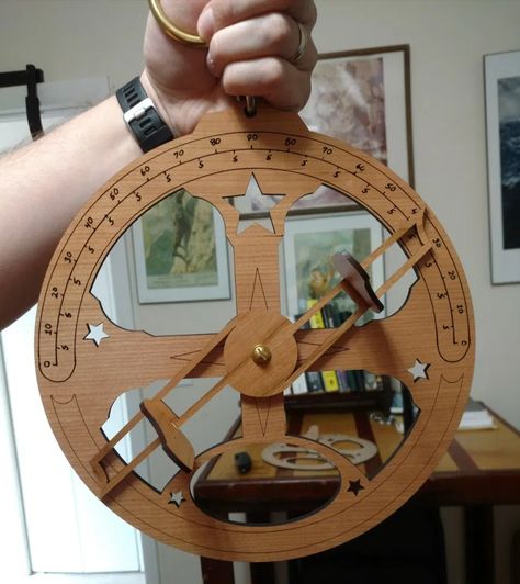 Try your hand at celestial navigation with an open-source, Glowforge-ready astrolabe! | Southern Fried Science Glowforge Education, Celestial Navigation, Ocean Science, Angler Fish, Favorite Chicken, Soft Spot, Open Source, Designs To Draw, 3d Printing