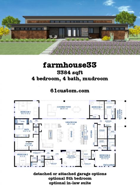 Farmhouse Floor Plans, Courtyard House Plans, Kitchen Floor Plans, Interior Vintage, Cabin Interiors, Farmhouse House, Courtyard House, House Plans Farmhouse, Modern Farmhouse Plans