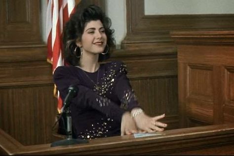 My Cousin Vinny (1992) - Marisa Tomei as Mona Lisa Vito Marisa Tomei Hot, My Cousin Vinny, Marissa Tomei, 20s Hair, Dystopia Rising, Lisa Icon, Beauty Mark, Movie Buff, Anniversary Photos