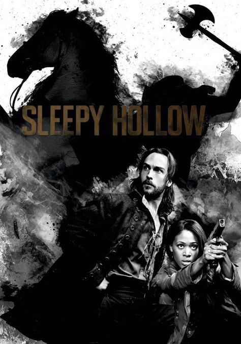 Sleepy Hollow Poster, Sleepy Hollow Tv Series, Sleepy Hallow, Ichabod Crane, Tom Mison, The Legend Of Sleepy Hollow, Tv Show Genres, Legend Of Sleepy Hollow, Hemlock Grove