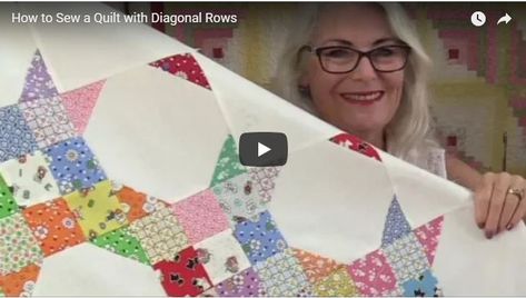 Quilting Shortcuts, Scrappy Quilting, Sew A Quilt, Snowball Quilts, Pretty Quilts, Row Quilt, Binding Tutorial, Quilts Patterns, Snow Ball