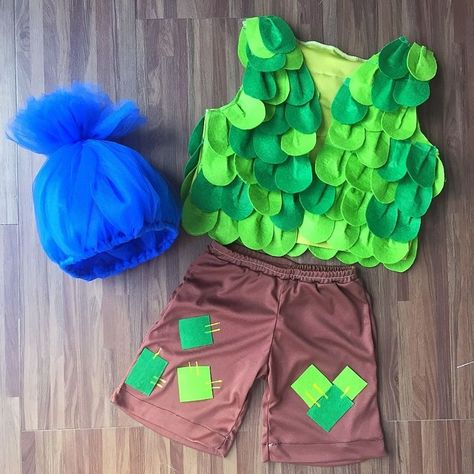 Troll Costume Diy, Branch Costume, Troll Halloween Costume, Troll Costume, Branch Trolls, Trolls Party, Trolls Birthday Party, Troll Party, Diy Costumes Kids