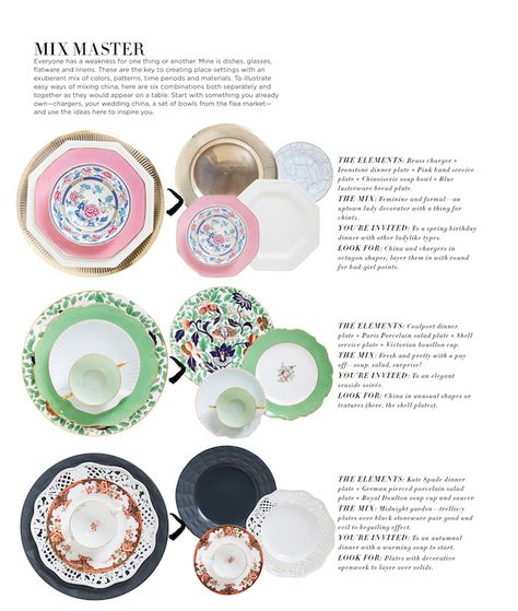 tabletop in Eddie Ross Modern Mix West Elm Tablescape, Mix And Match Dinnerware Ideas, Colorful Plates Table Setting, China Table Setting Ideas, Mixed China Table Setting, Mix Match Table Setting, Mismatched Table Setting, Eclectic Dinnerware, Eclectic Dishes