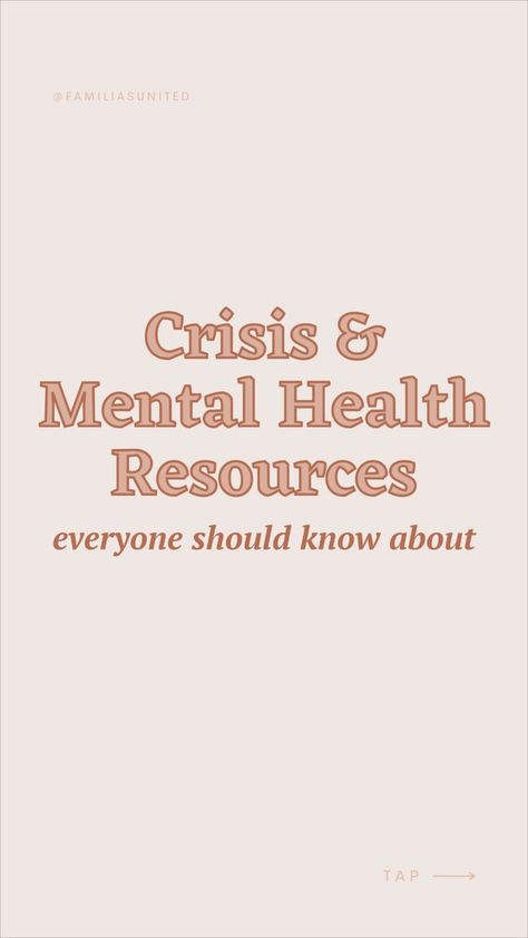 Crisis and Mental Health Resources Everyone Should Know About - National Crisis Hotlines, Text Lines, and Helplines for Mental Health Help and Prevention Mental Health Hotline, Mental Health Crisis, Mental Health Resources, Good Mental Health, Health Awareness, Mental Health Awareness, Washington State, Phone Numbers, Tap