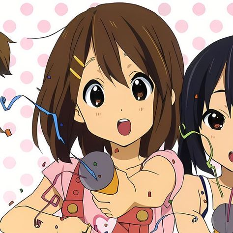 yui and azusa matching pfps Yui And Azusa, K On Matching Pfp, Kon Anime, Matching Icons Anime Bff 3, Yui Hirasawa, Bff Matching, Best Friend Match, Duos Icons, K On